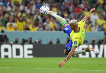 Prêmio Puskás: golaço de Richarlison na Copa é um dos finalistas