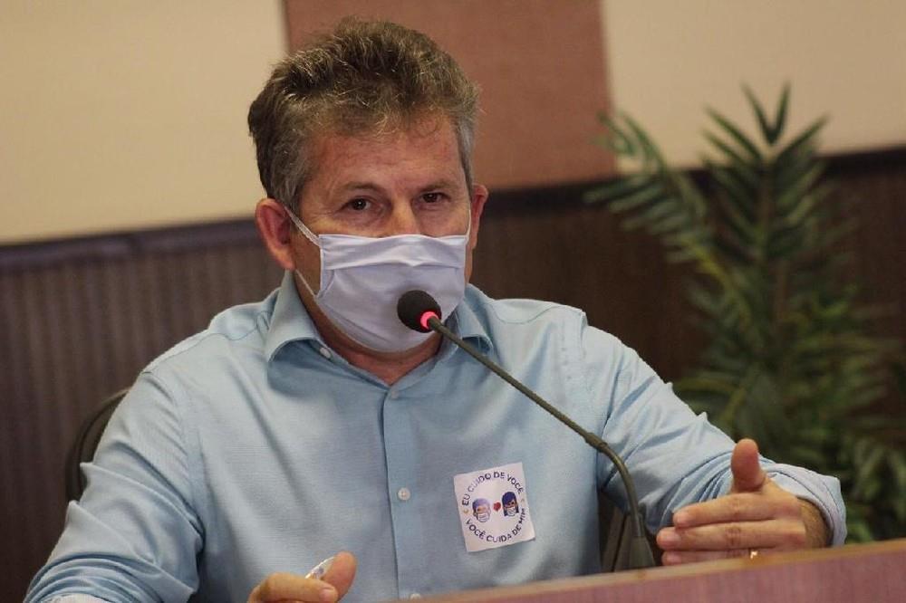 Governador de MT diz que não é favorável a medidas extremas mas é contra quem argumenta gripezinha