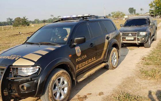 Polícia Federal prende dois por invasão da Fazenda Nacional em Água Boa