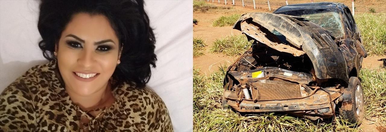 Mulher que vinha de Nova Xavantina para Barra do Garças capota carro e morre na Br 158