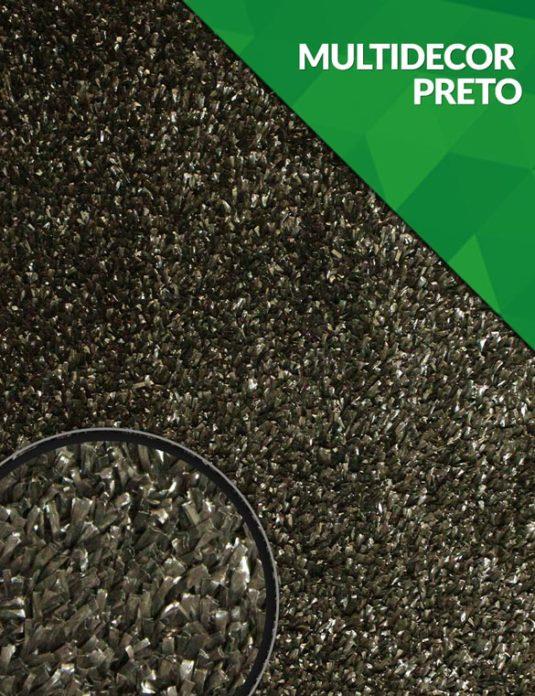 Grama Multidecor Preto
