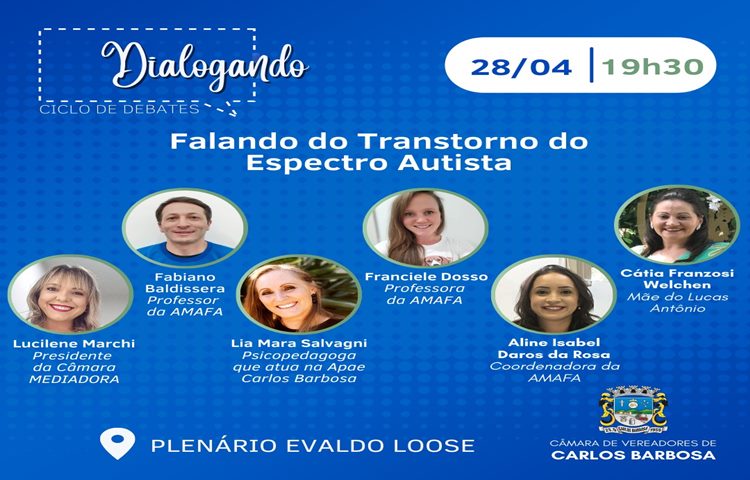2ª etapa do Dialogando em Barbosa acontecerá no dia 28 de abril