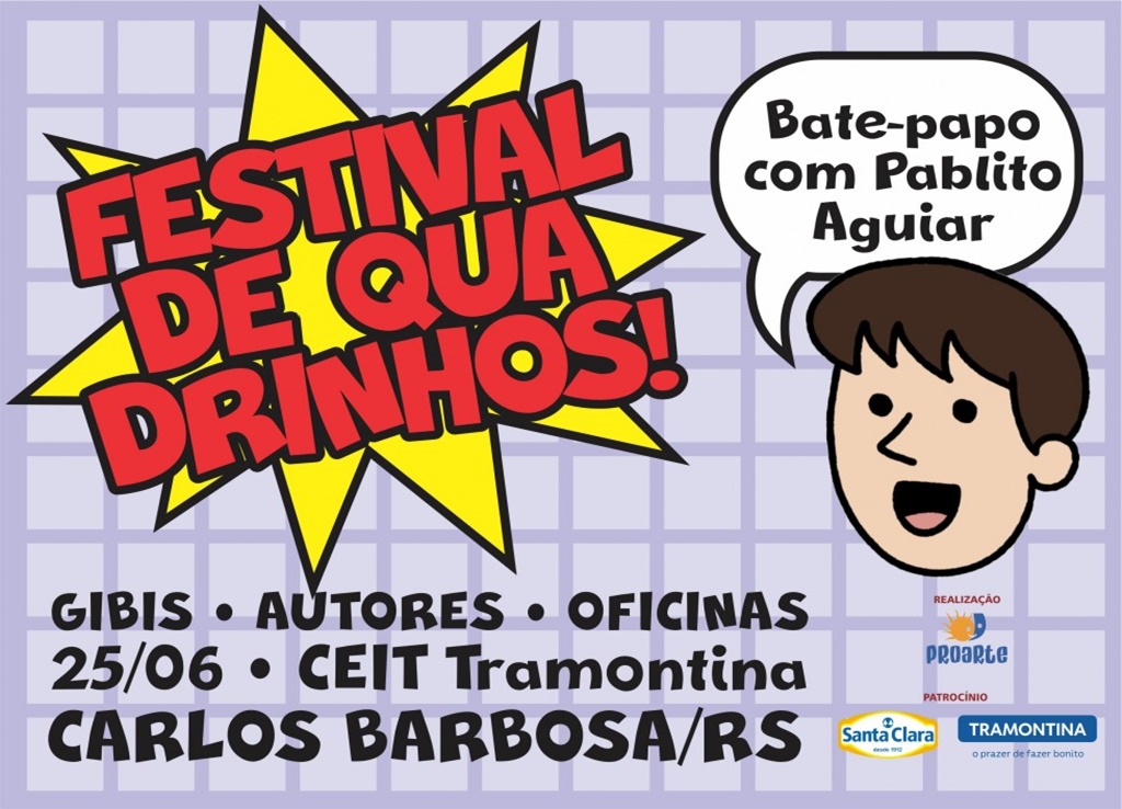 Proarte anuncia Festival de Quadrinhos
