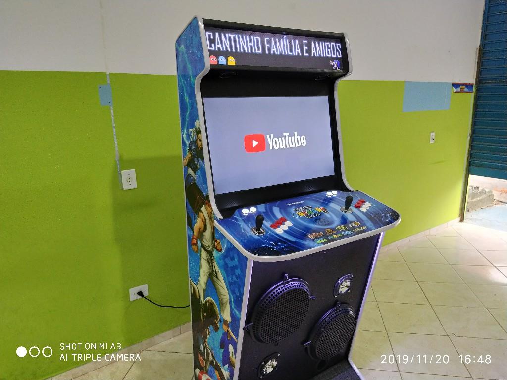 Fliperama 32 polegadas multi jogos
