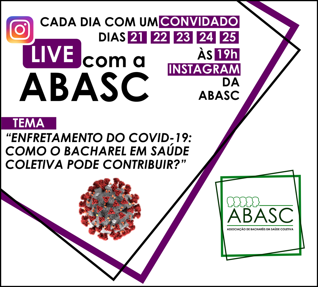 ABASC promove lives no Instagram