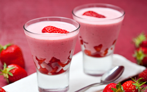 MOUSSE DE GELATINA DE MORANGO