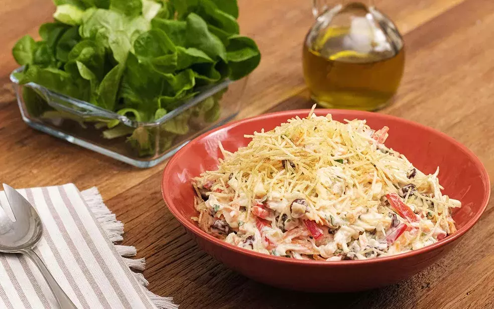 Receita deliciosa de salpicão para deixar o seu Natal mais especial!