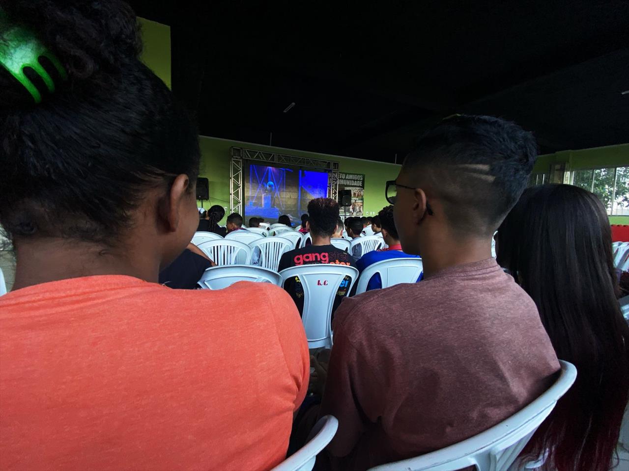 Cinema nos Bairros é sucesso no Centro