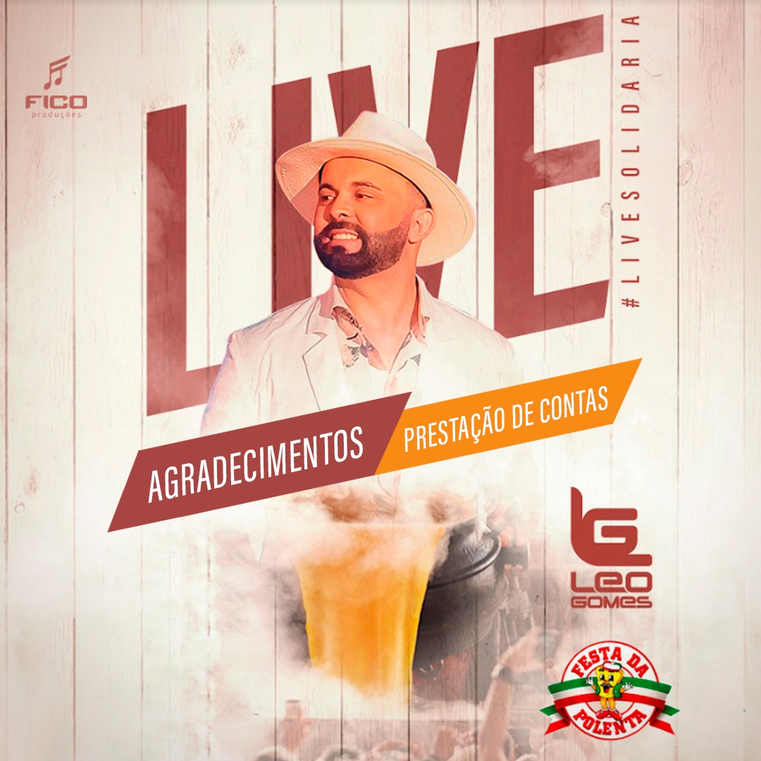Afepol e Leo Gomes realizam prestação de contas da live solidária Afepol e Leo Gomes realizam prestação de contas da live solidária
