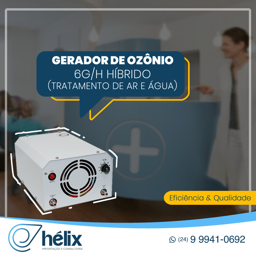 Gerador de Ozônio 6g/h