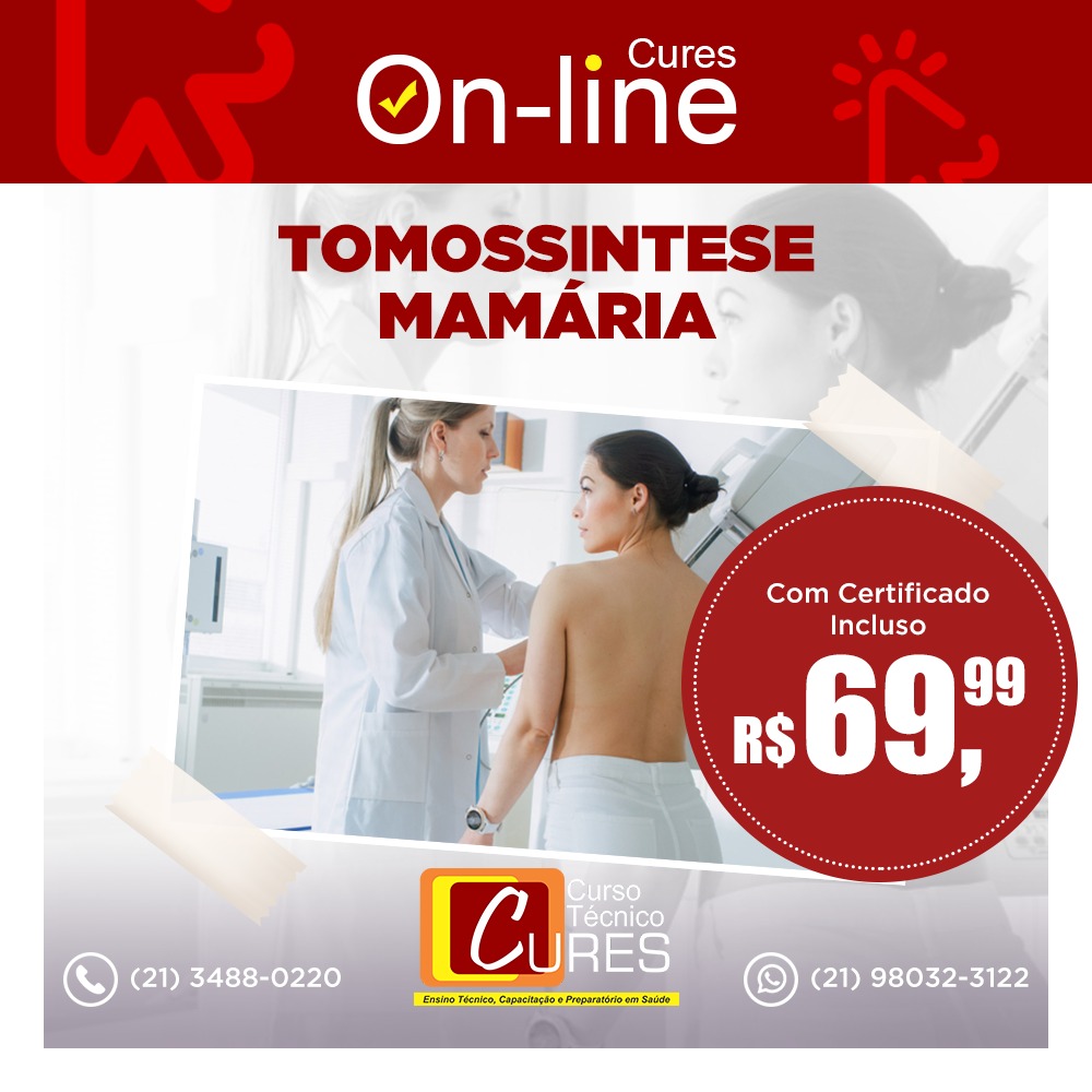 Curso online em tomossíntese mamária