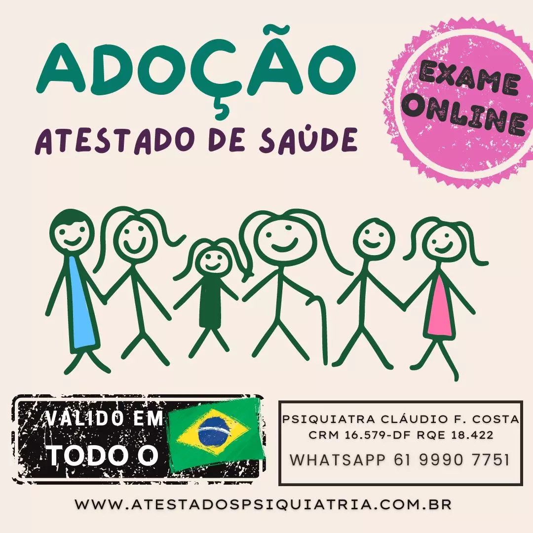 Atestado de Saúde Mental para Adoção Atestado de Saúde Mental para Adoção