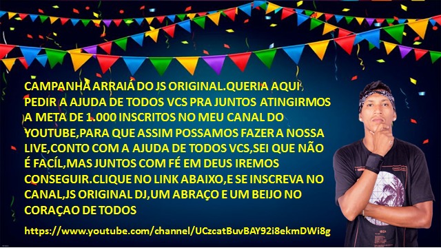 Arraiá do JS ORIGINAL-DJ