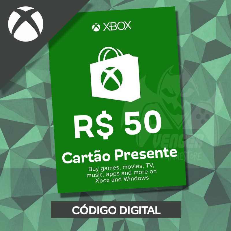 Cartão Presente Digital Roblox - R$50