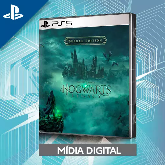 Jogo Hogwarts Legacy Deluxe PS5 Mídia Física