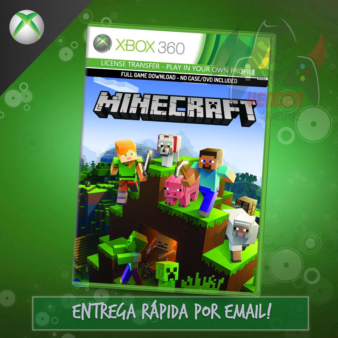 Jogo Original Minecraft Xbox 360