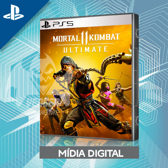 mortal kombat 11 para ps4 em mídia digital