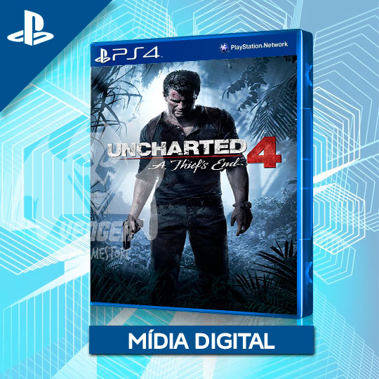 Uncharted 4 A Thief's End: Primeira Gameplay - Playstation 4 (PS4) 