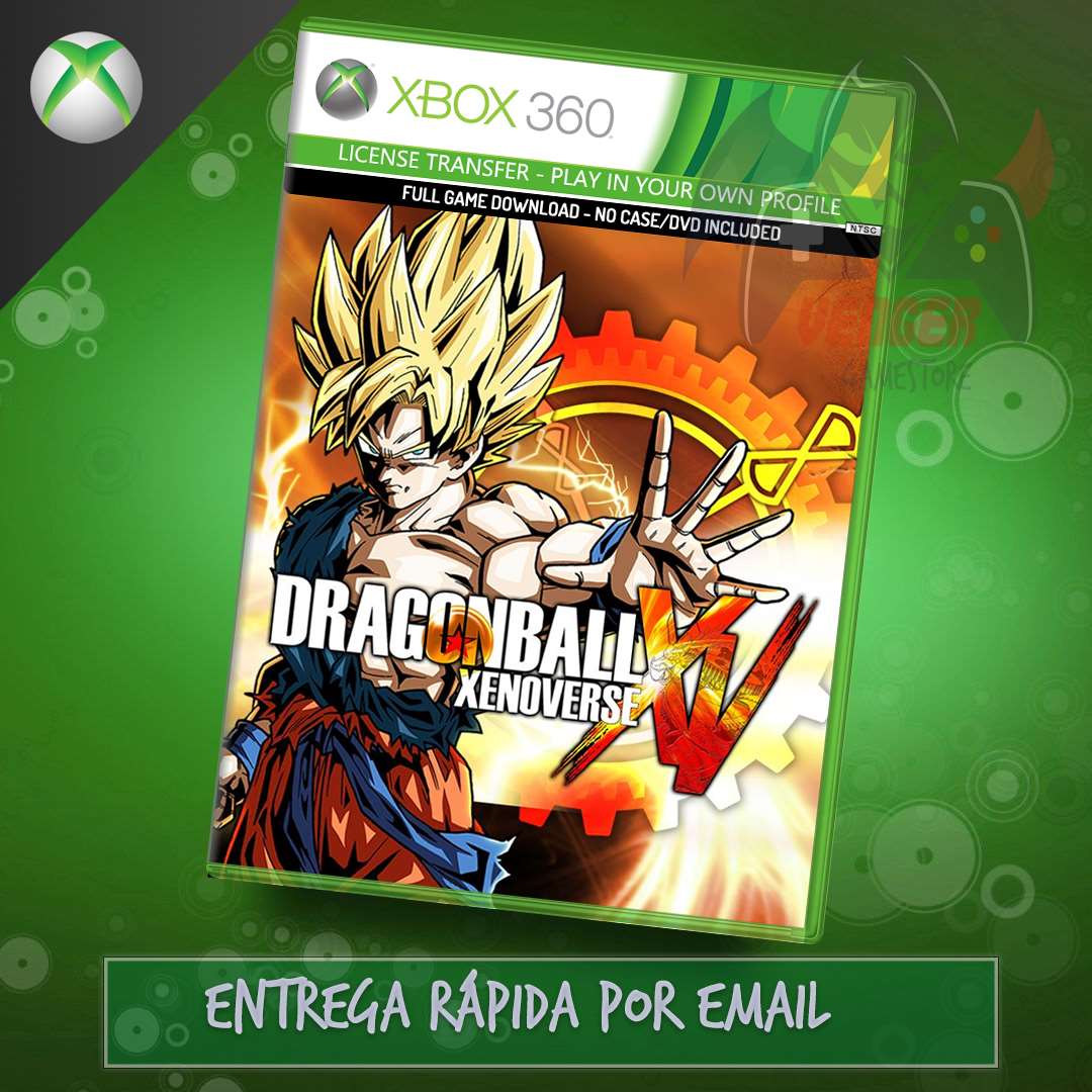 DRAGON BALL XENOVERSE Midia Digital Xbox One - Wsgames - Jogos em Midias  Digitas