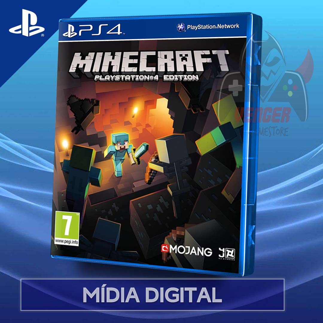 Minecraft Playstation 4 Edition Mídia Digital - Venger Games