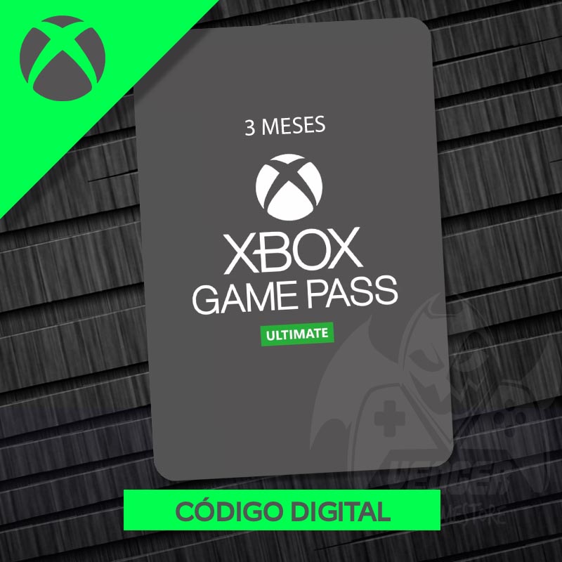 Xbox Game Pass Ultimate 3 Meses - Código 25 Dígitos - Venger Games