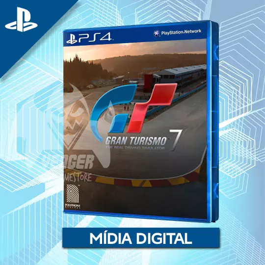 Gran Turismo 7 PS4 Mídia Digital - Venger Games  Seu centro de Cartões  presentes e mídia digital