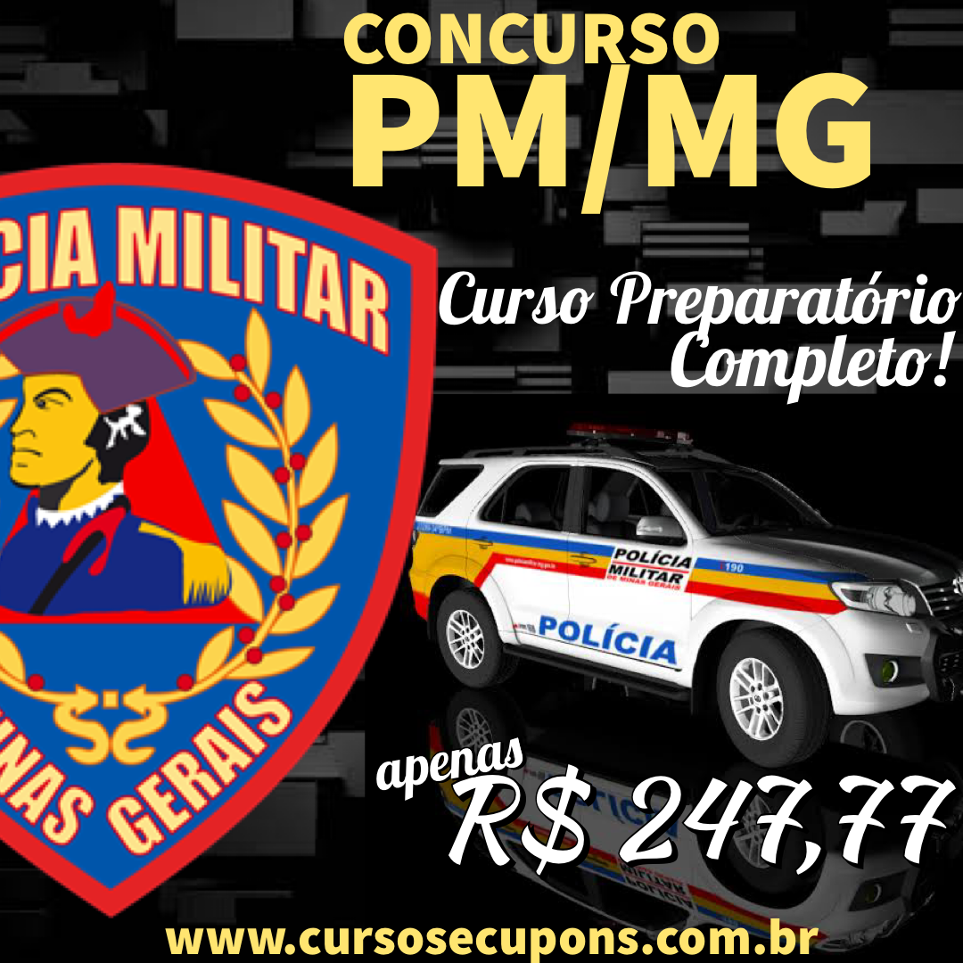 Curso Preparatório para o Concurso da Polícia Militar da BAHIA - Soldado -  BRASIL CUPONS
