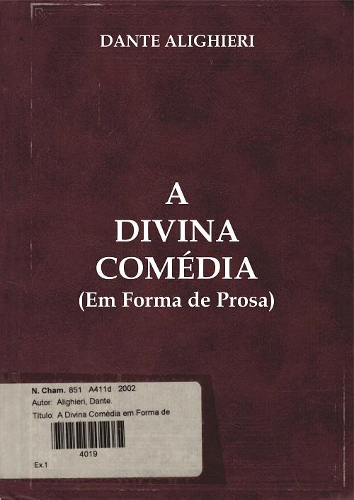 A divina comédia: Livro