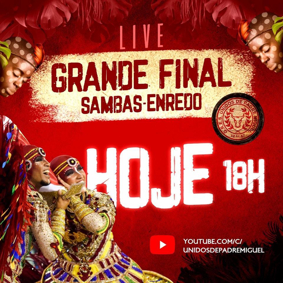 Hoje tem final de Samba na Unidos de Padre Miguel