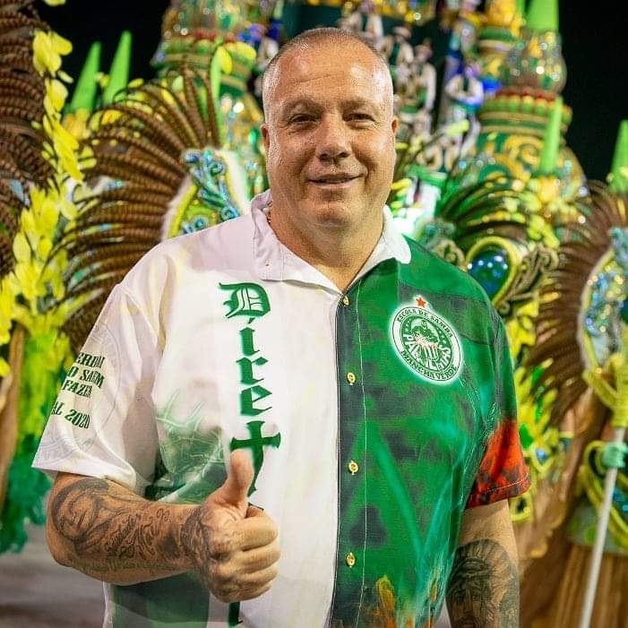 Presidente da campeã de 2019 e vice em 2020 do carnaval Paulistano, Mancha Verde, testou positivo para a Covid-19 e está internado desde a noite da última segunda feira, 17