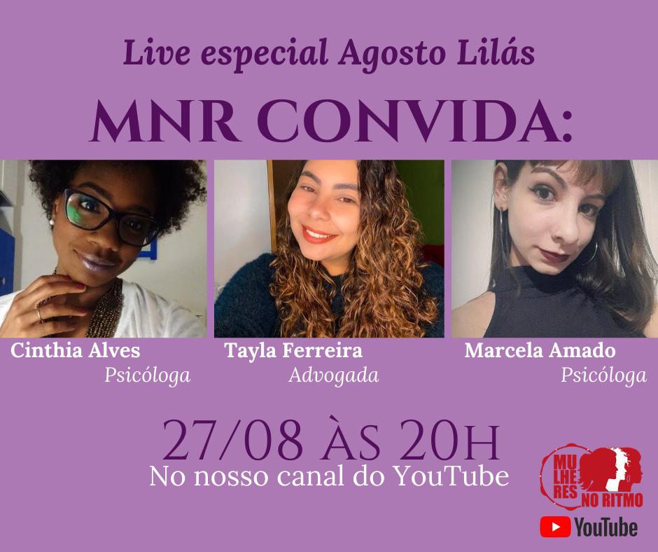 Mulheres no Ritmo promove debate sobre a violência contra a mulher