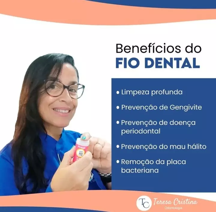 Ainda tem preguiça de usar fio dental?