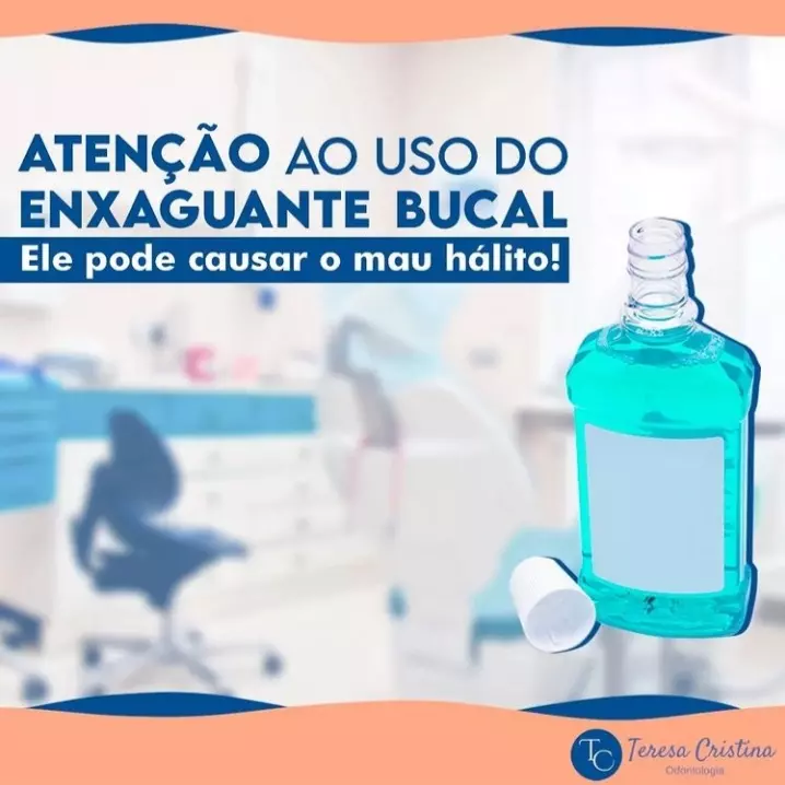 Você sofre com mau hálito e usa enxaguante bucal para disfarçar?