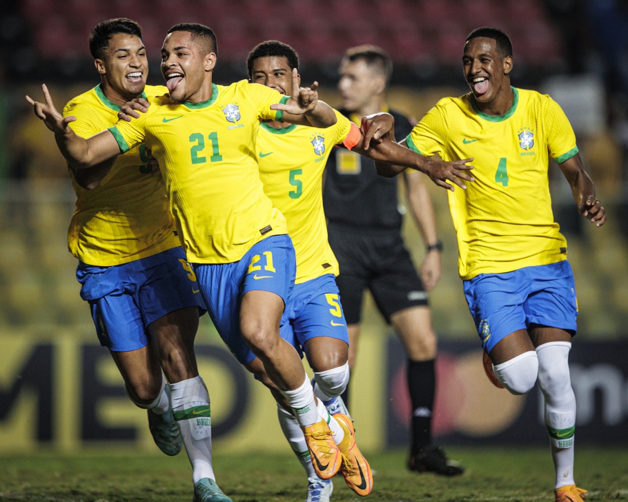 Brasil goleia o Uruguai e conquista o título do Torneio Internacional Sub-20