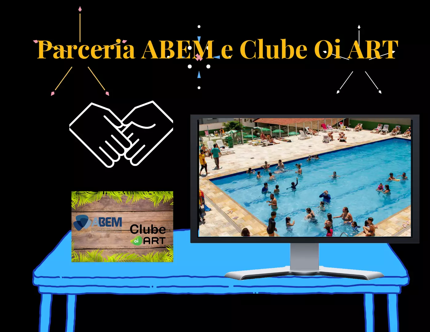 Parceria ABEM e Clube Oi ART!