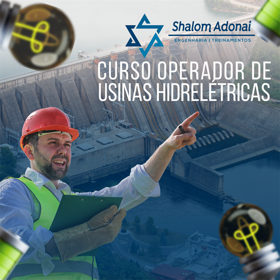 Curso Operador de Usinas Hidrelétricas Partindo do Zero Curso Operador de Usinas Hidrelétricas Partindo do Zero