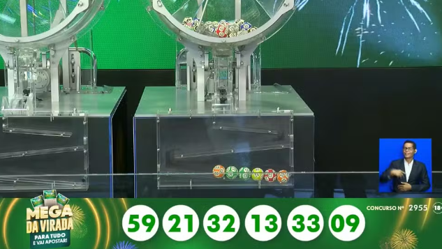 Mega da Virada 2025: dezenas são sorteadas para o prêmio de R$ 1,09 bilhão