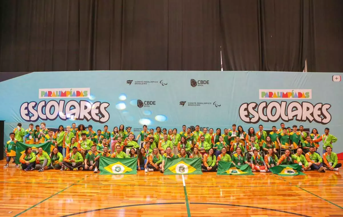 Ceará fatura 67 medalhas e conquista o 9º lugar nas Paralimpíadas Escolares 2022