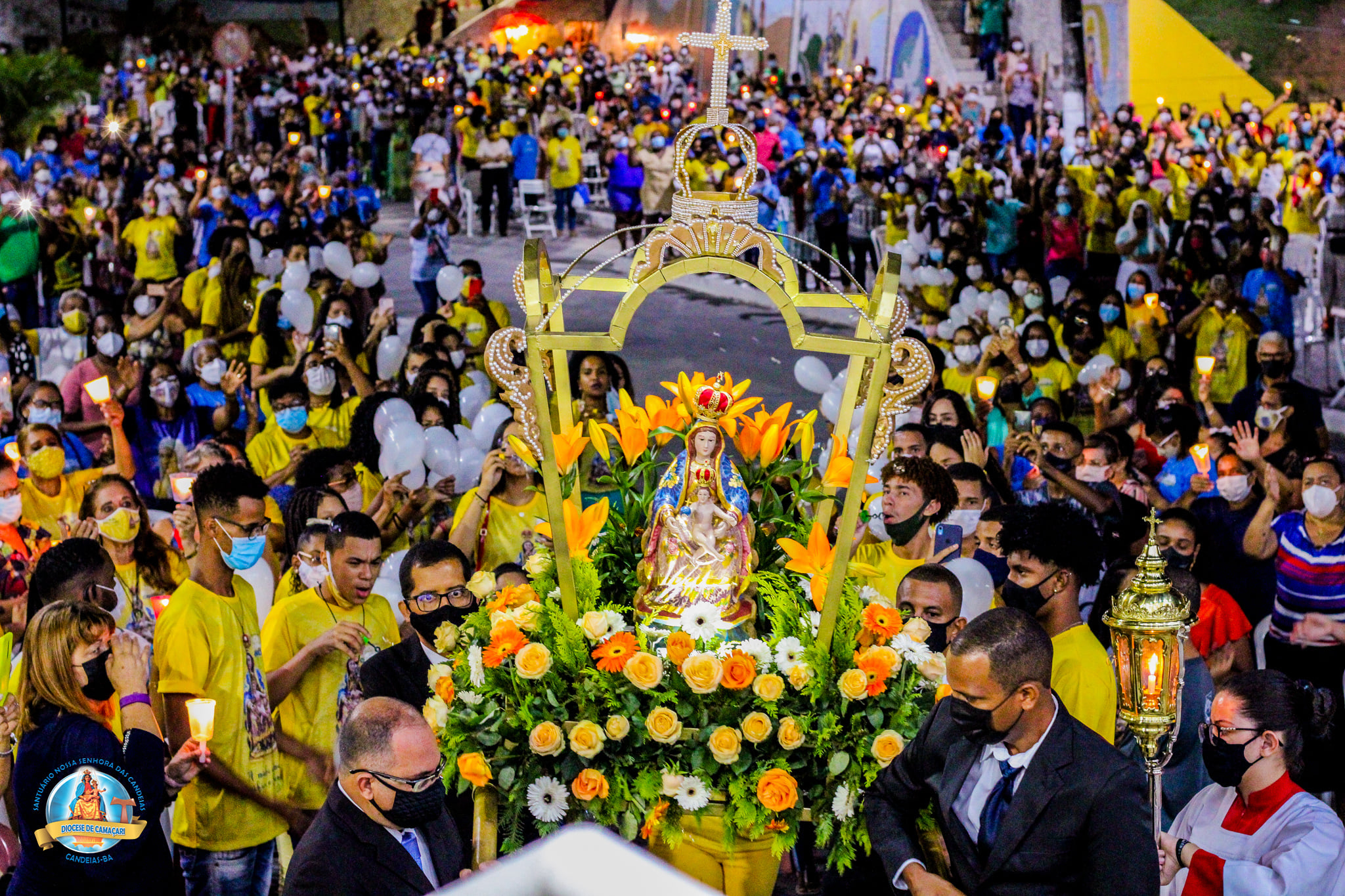 Festejos em honra à padroeira de Candeias inicia dia 24 de janeiro; confira a programação