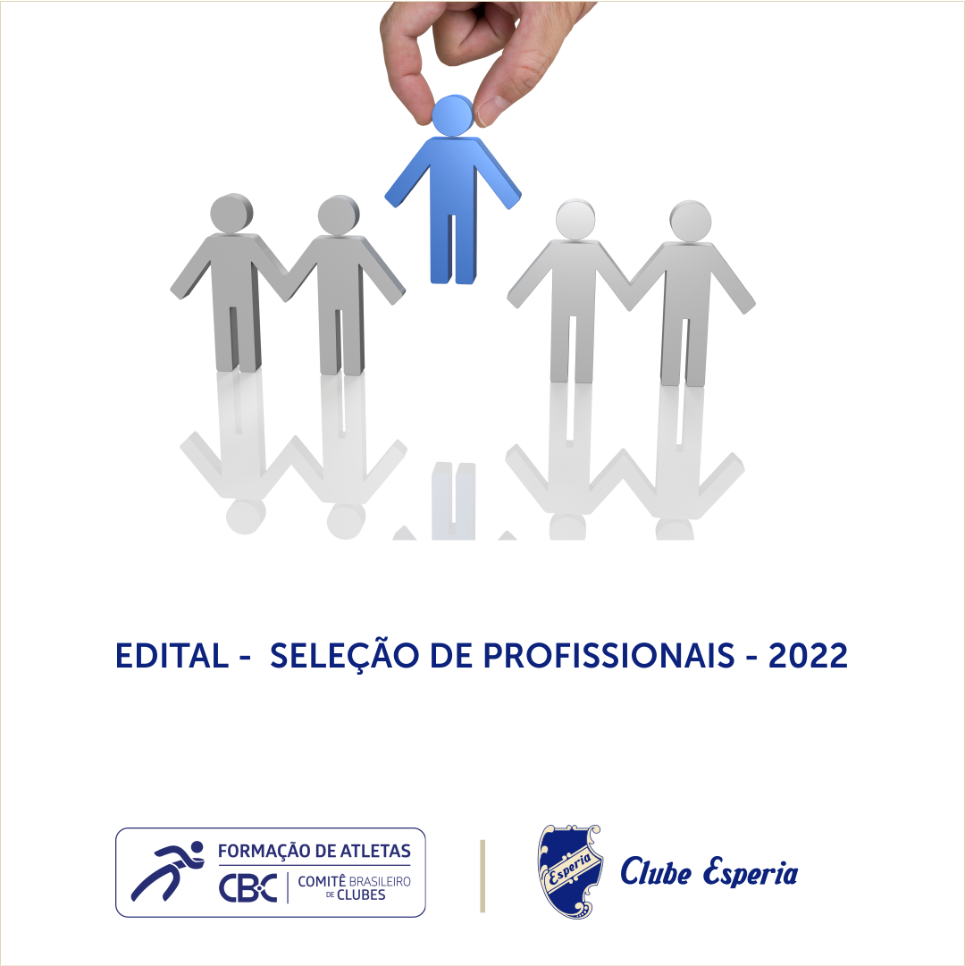 Participe do processo seletivo para profissionais do esporte Participe do processo seletivo para profissionais do esporte