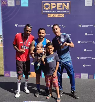 Atletismo Paralímpico: atletas medalhistas no Open Internacional Atletismo Paralímpico: atletas medalhistas no Open Internacional