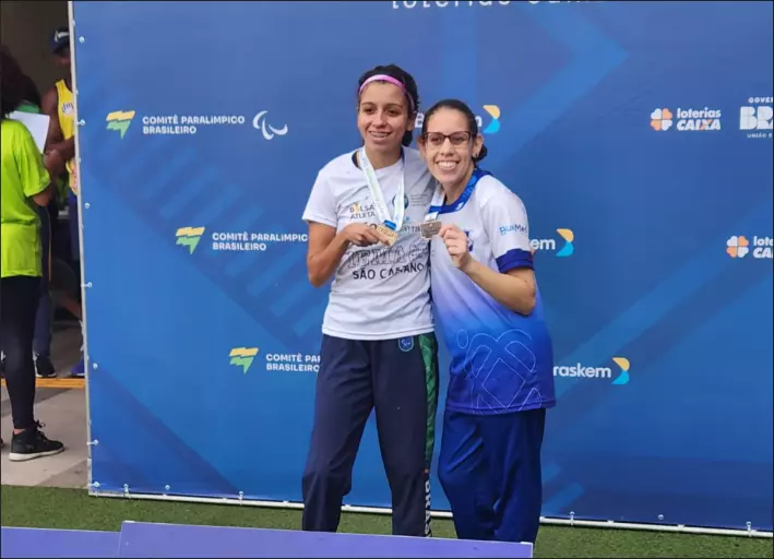 Atletismo Paralímpico: equipe esperiota retorna com medalha Atletismo Paralímpico: equipe esperiota retorna com medalha