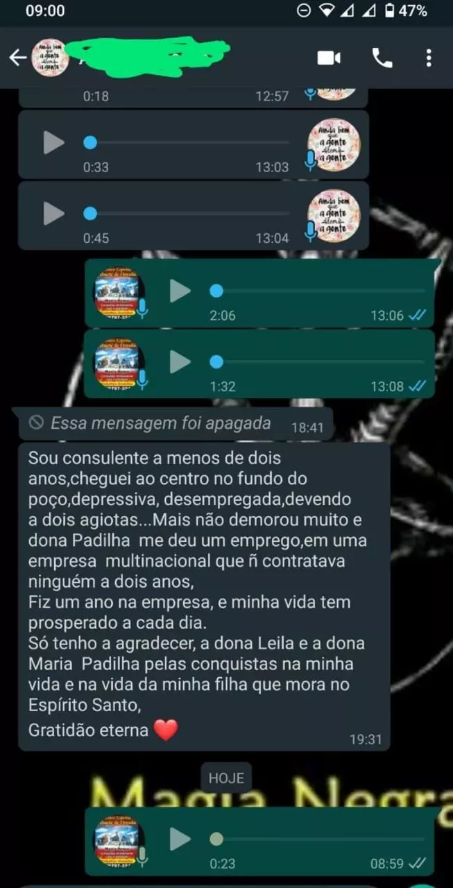 depoimentos