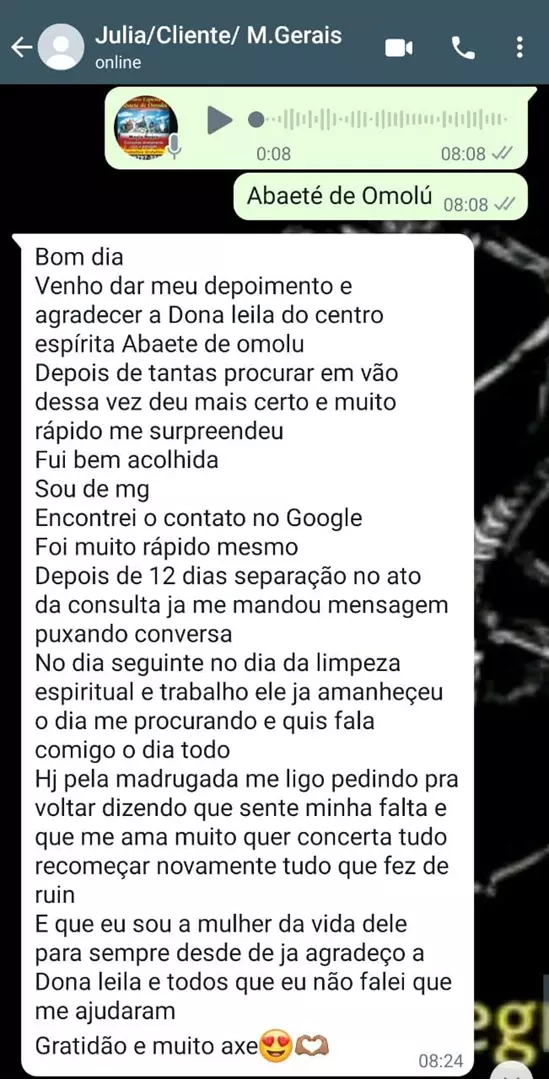 depoimentos