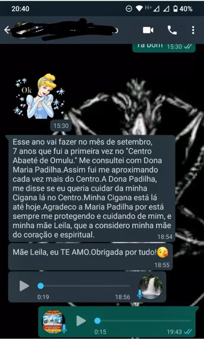 depoimentos