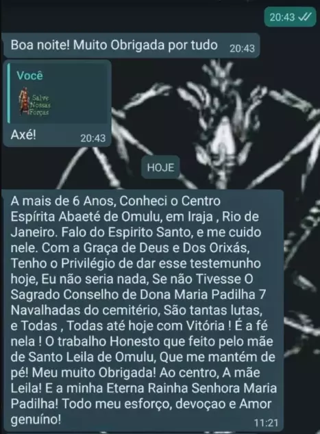 depoimentos