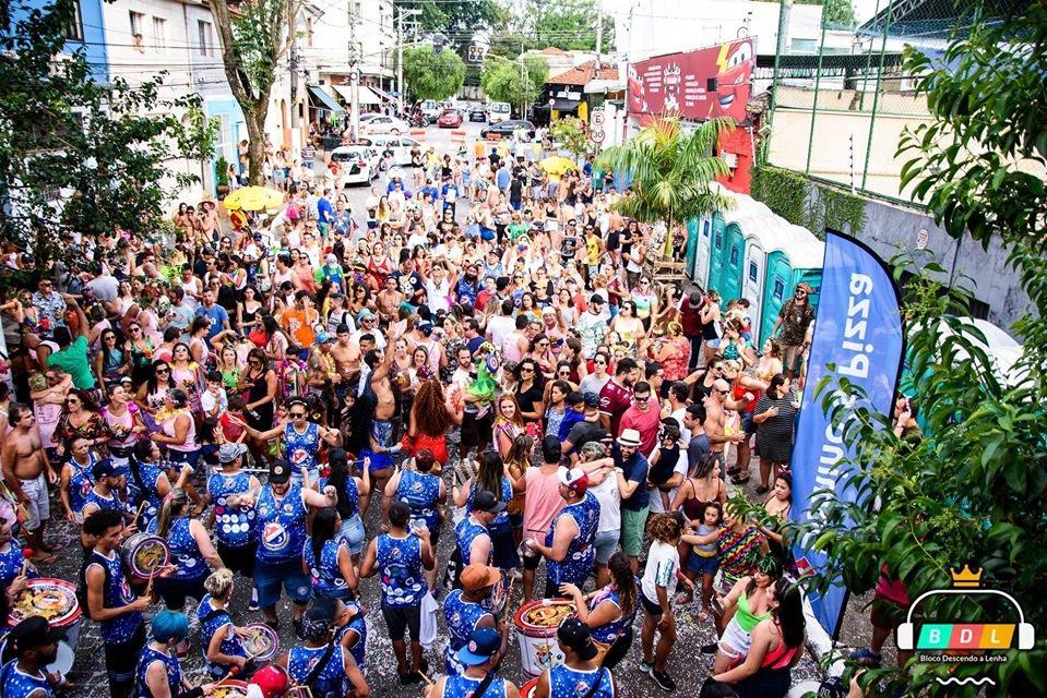 Bloco Descendo a Lenha Agitou a Rua Madre de Deus