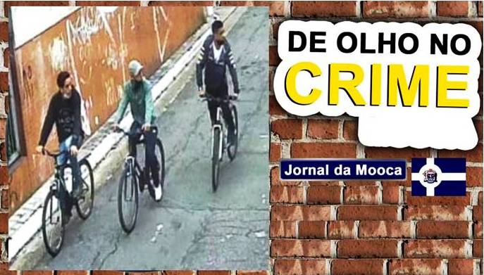 Trio de bicicleta assalta casa na região da rua Pantojo