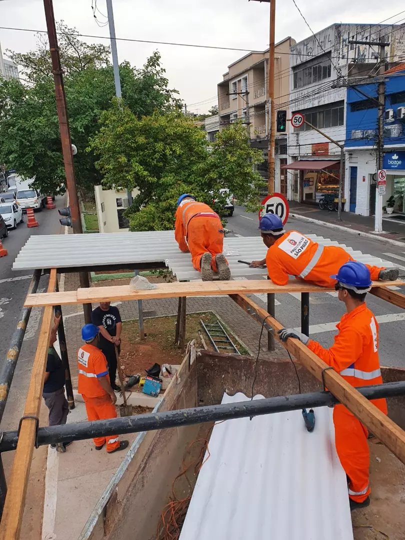 Ponto Estratégico de Policiamento na Av Paes de Barros