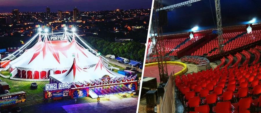 CIRCO PORTUGAL INTERNACIONAL NO ANÁLIA FRANCO